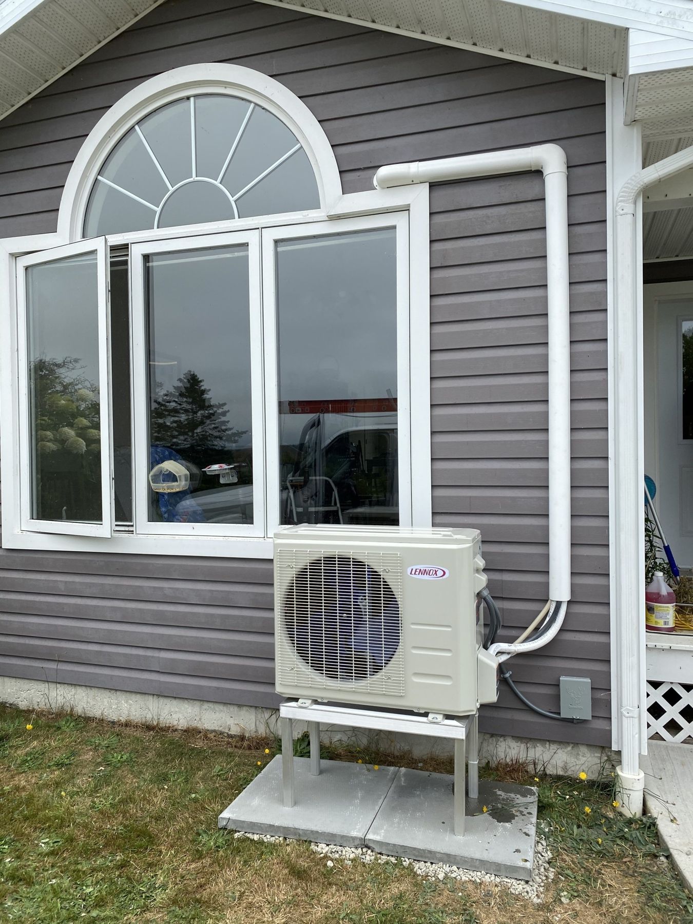 Heat pump install